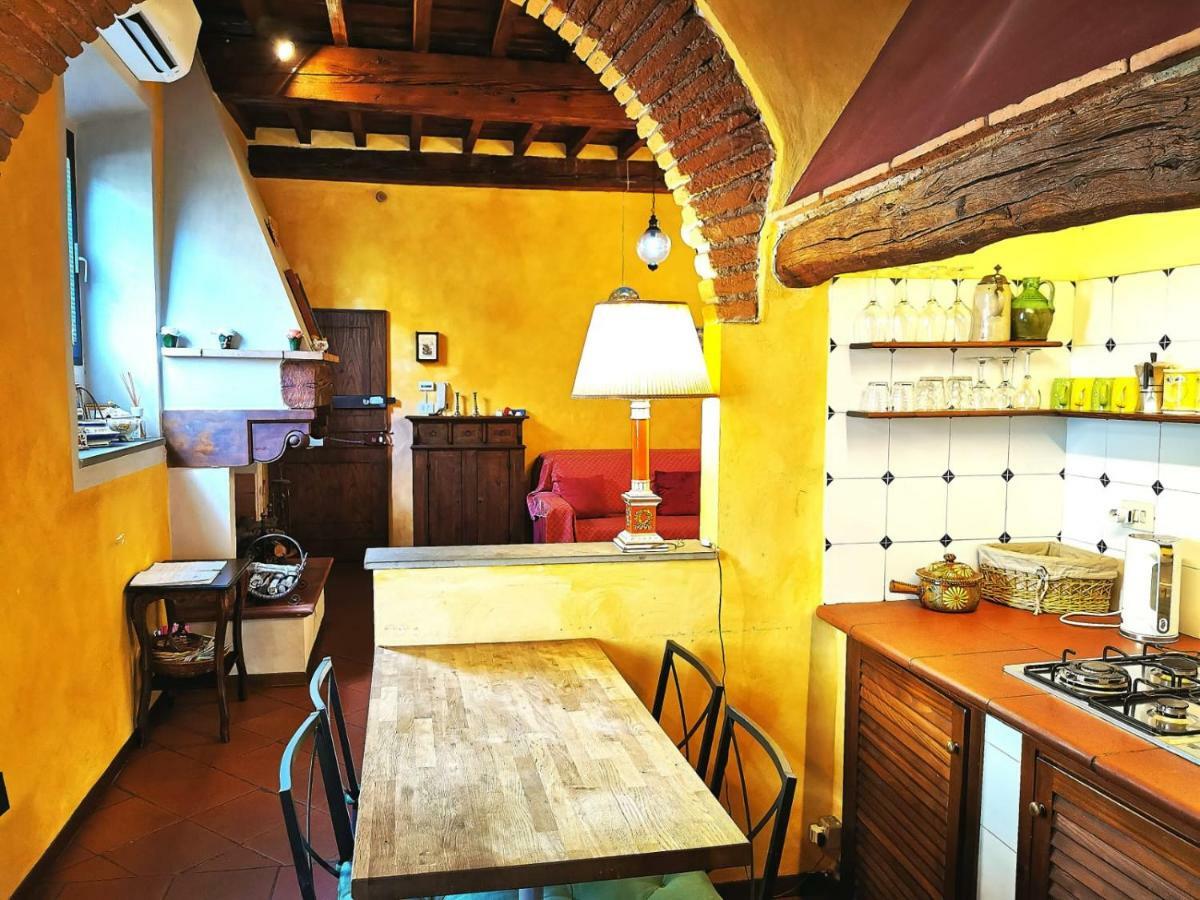Real Rustic Tuscany Style In Center Florença Exterior foto